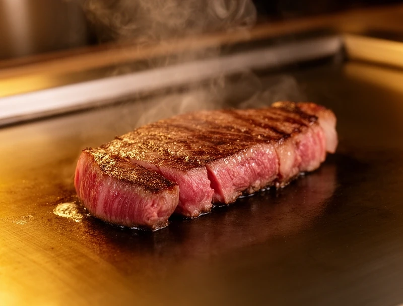 鉄板焼き神戸牛