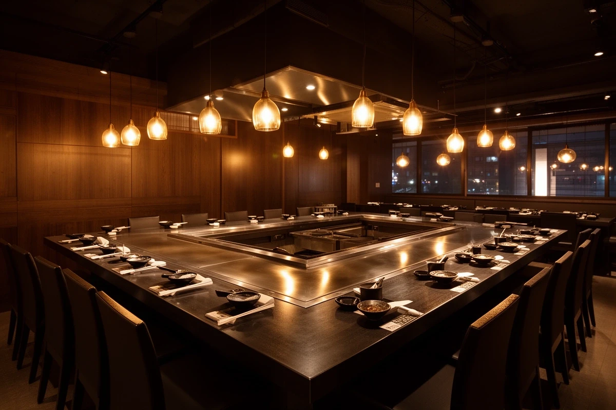 カウンター席全景