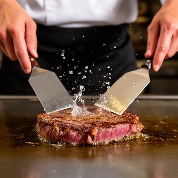 焼き上げの瞬間